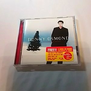 Vintage 1998 Donny Osmond Christmas at home 2 cd set.
